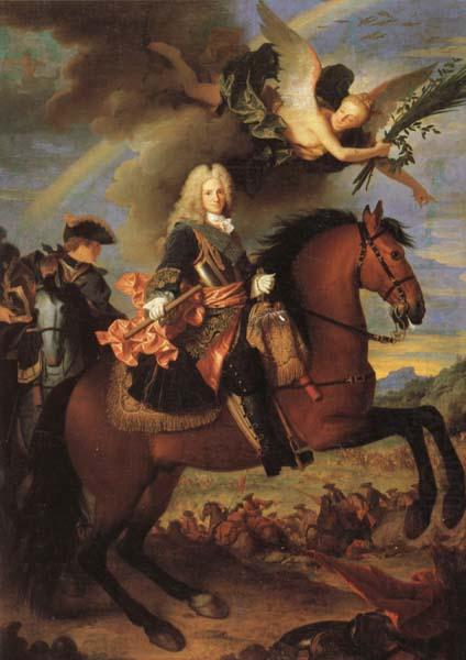 Equestrian Portrait of Philip V, Jean Ranc